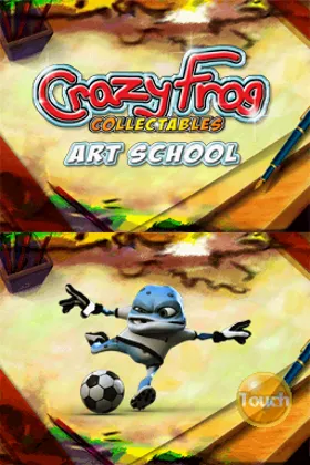 Crazy Frog Collectables - Art School (Europe) (En,Fr,De,Es,It) screen shot title